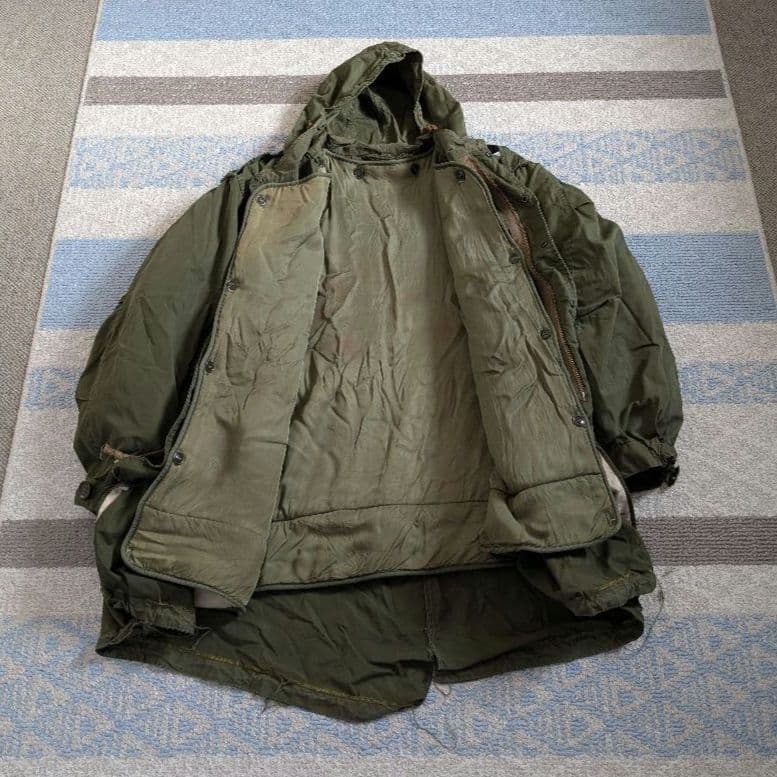 us.army m-51 ライナー付き size:large