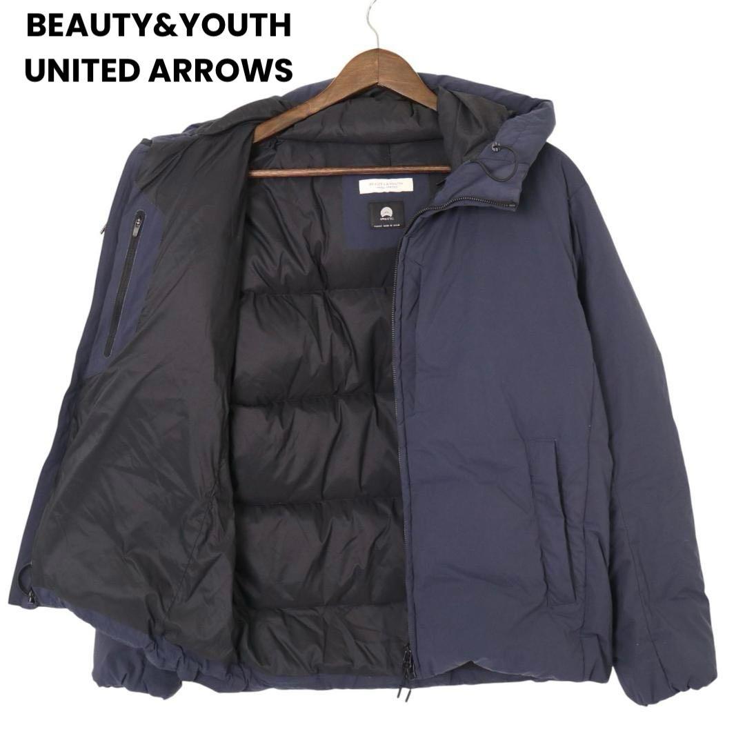 人気✨】B&Yユナイテッドアローズ 小松マテーレ ナイロンダウン ネイビー M