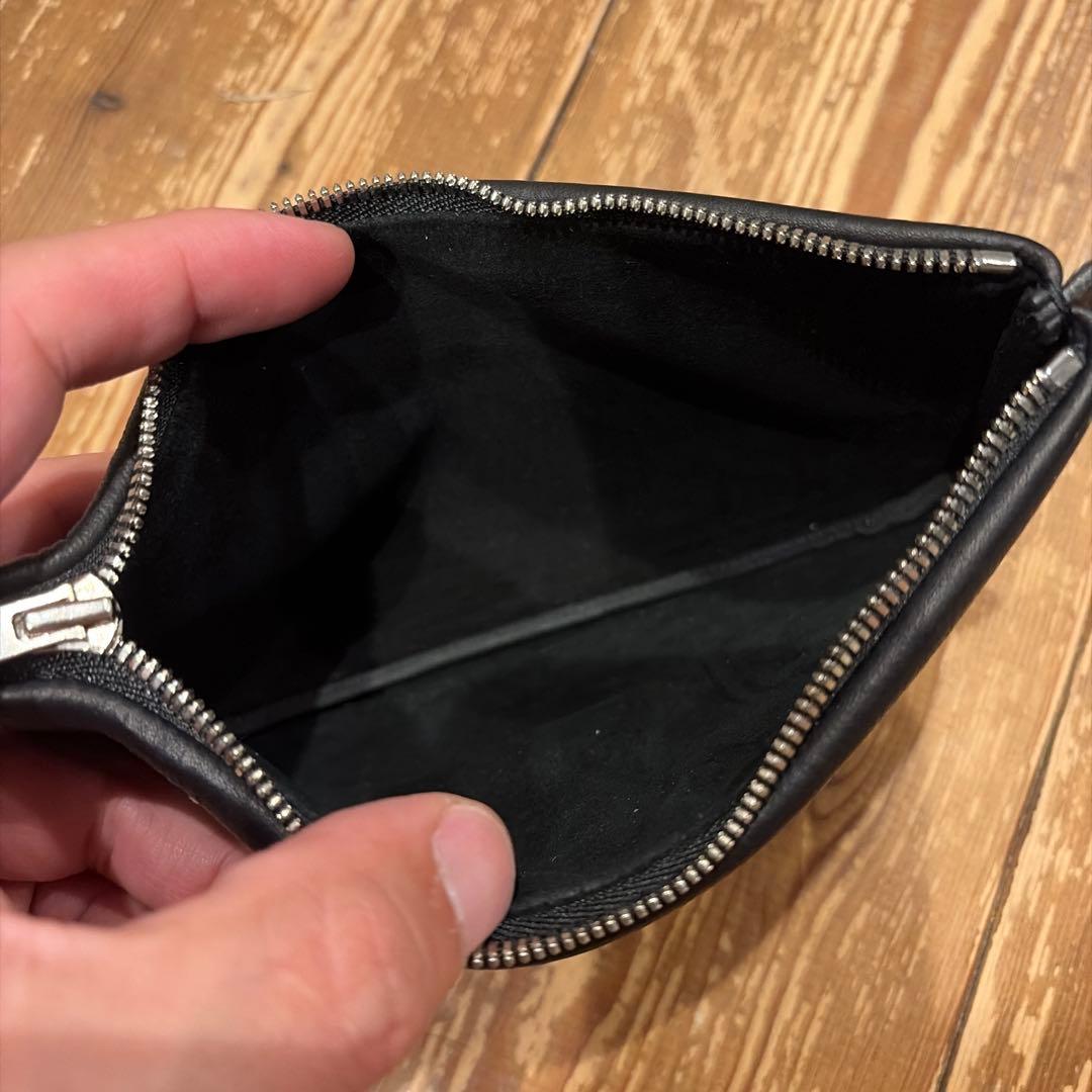 ワイルドスワンズ　ノーマ　ブラックレザーポーチ