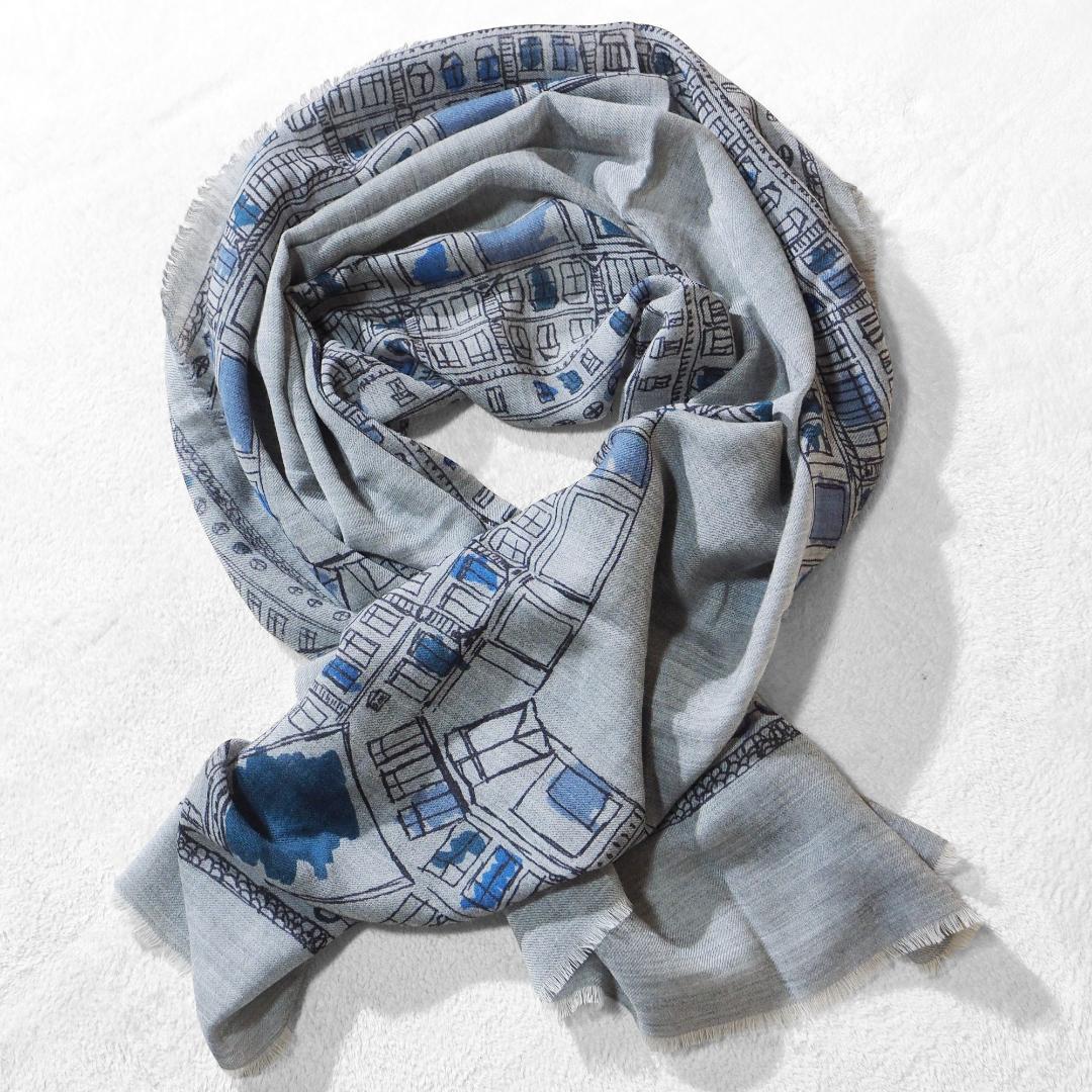 イヌイトゥーシュ inouitoosh マフラー ストール 肩掛け ウール