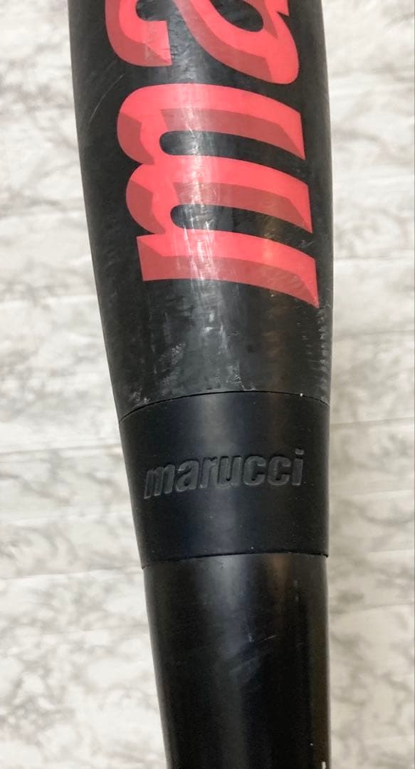 【赤ワニ 良品】marucci ワニクラッシャー スピード ジュニア 少年用