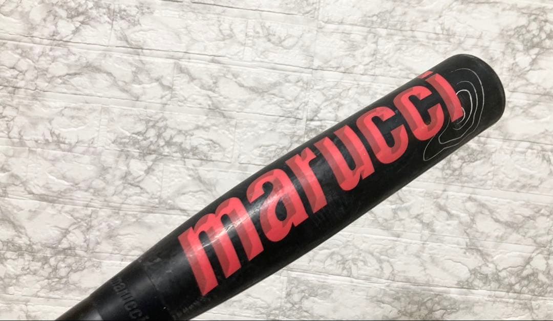 【赤ワニ 良品】marucci ワニクラッシャー スピード ジュニア 少年用