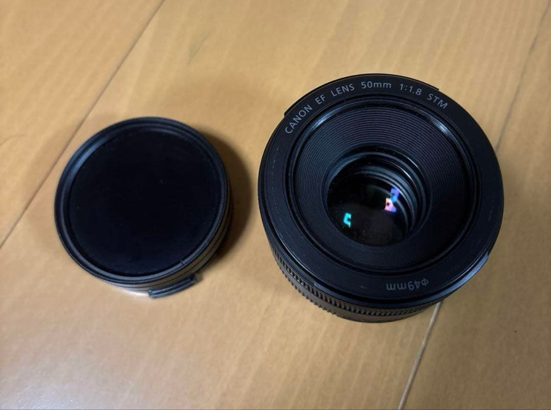 Canon EF50mm f1.8 stm (CPLフィルター付き)