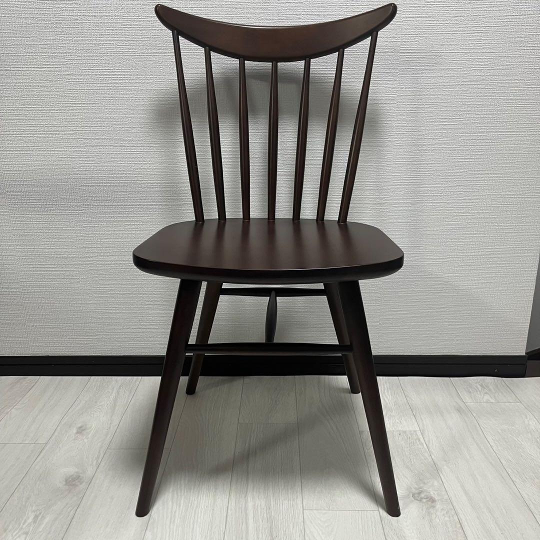 CRES】SETTLE セトル ダイニングチェア 2脚セット ウィンザーチェア