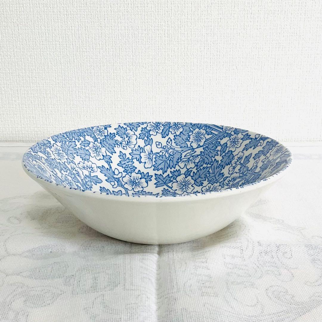 最終☆Burleigh バーレイ☆ブルーシリーズ シリアルボウル 3柄セット