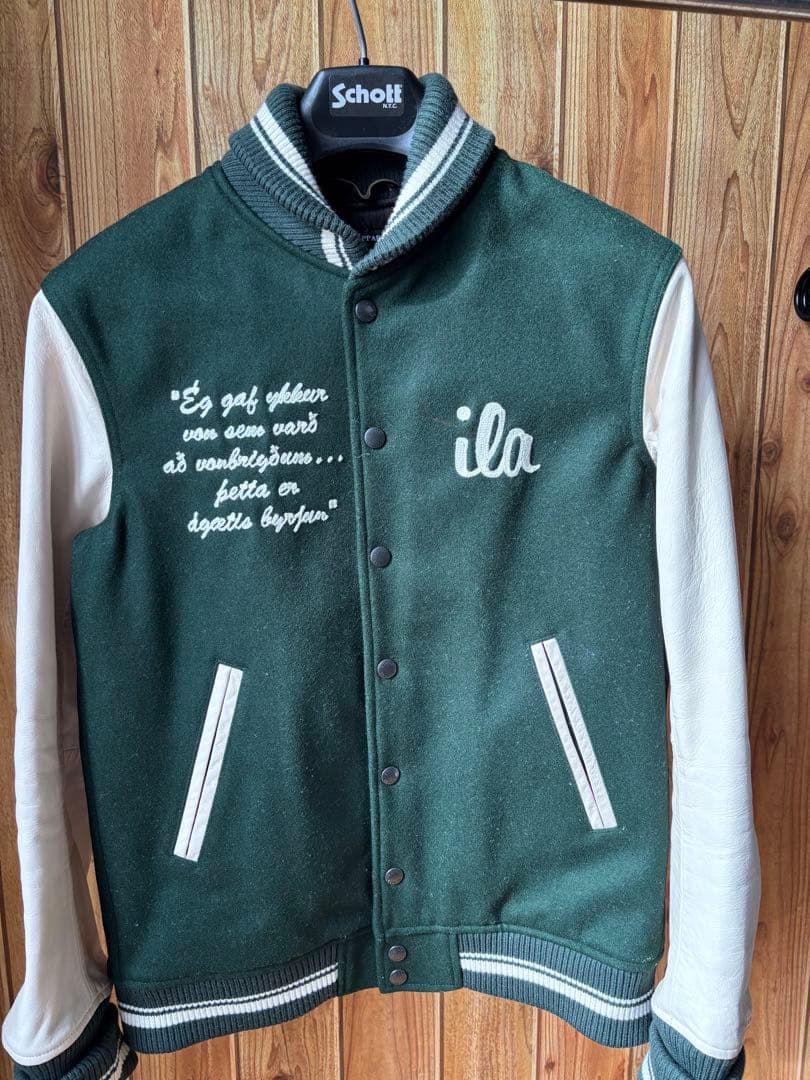 ⭐️美品⭐️SCHOTT スタジャン 馬革 L