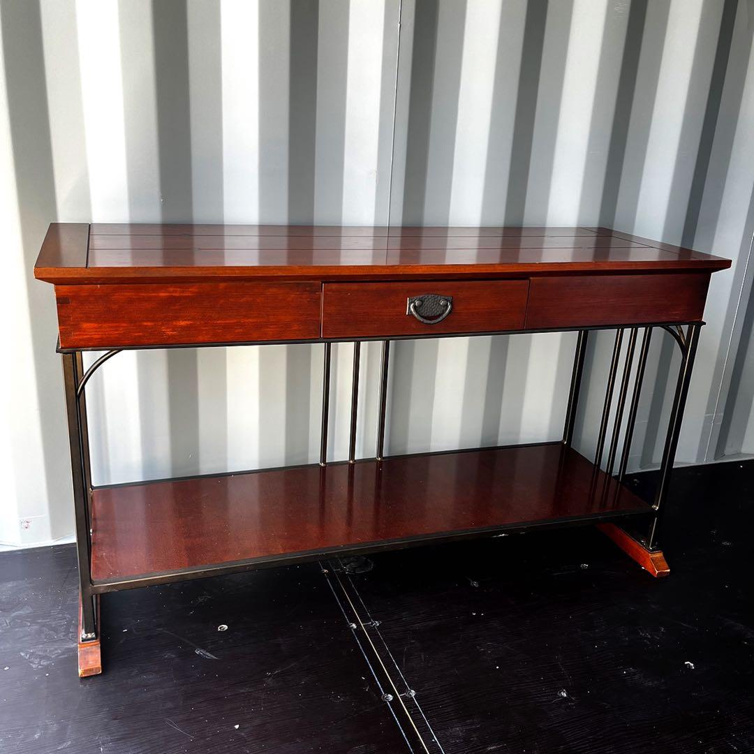 取付無料！ドレクセルヘリテイジ USA おしゃれアンティーク天然木サイドテーブル