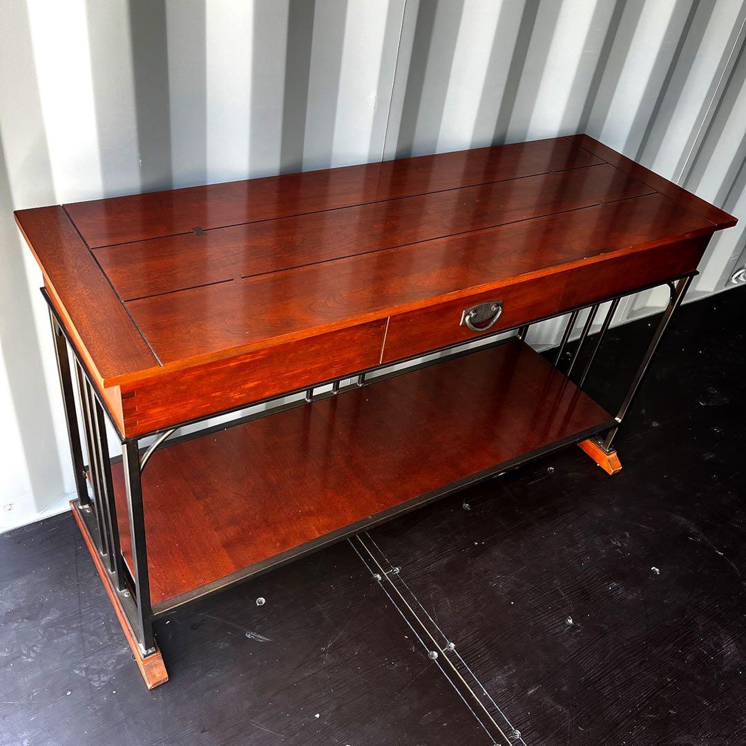 取付無料！ドレクセルヘリテイジ USA おしゃれアンティーク天然木サイドテーブル