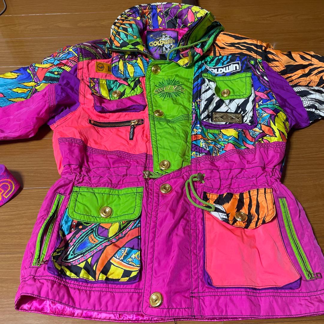 はやと　ゴールドウィン　スキーウェア　サイズL レトロ　キレイです