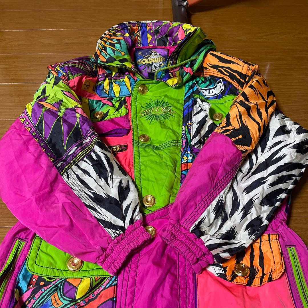 はやと　ゴールドウィン　スキーウェア　サイズL レトロ　キレイです