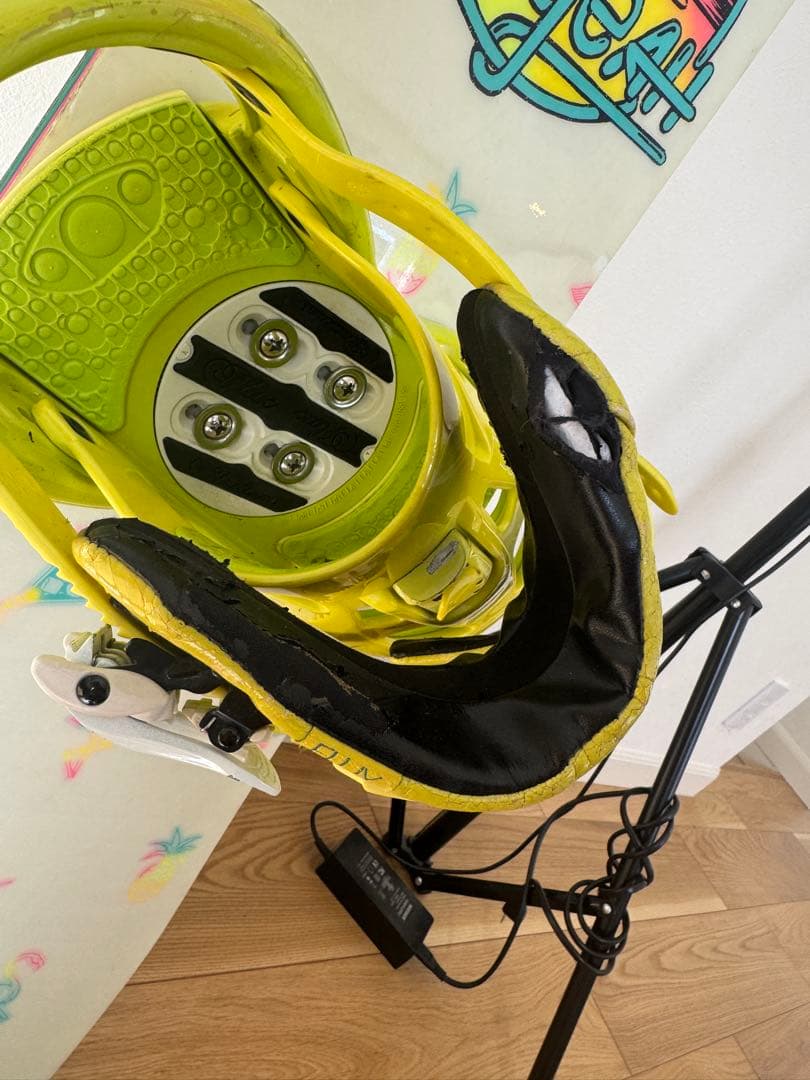 Salomon OH YEAH ネオンイエロー 143cm FLUX RK30