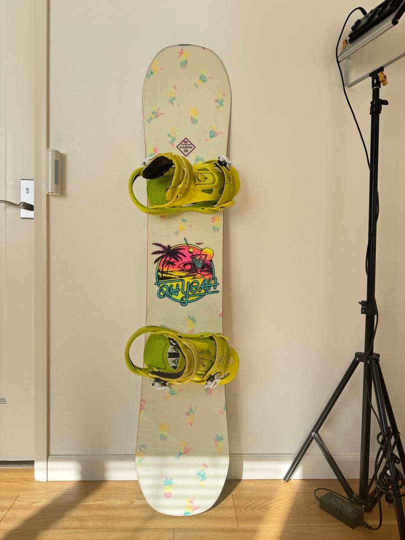 Salomon OH YEAH ネオンイエロー 143cm FLUX RK30