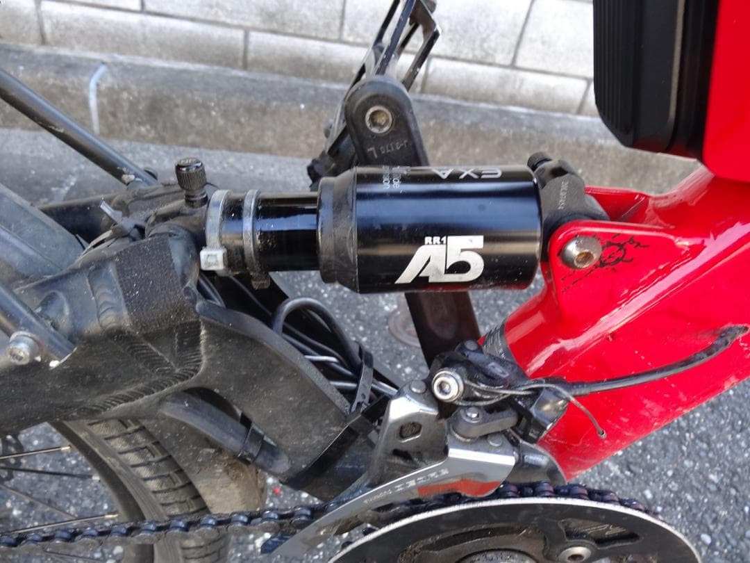 BesV PSA1用 フロントギヤ2速とディレイラーのセット（アレンジ）