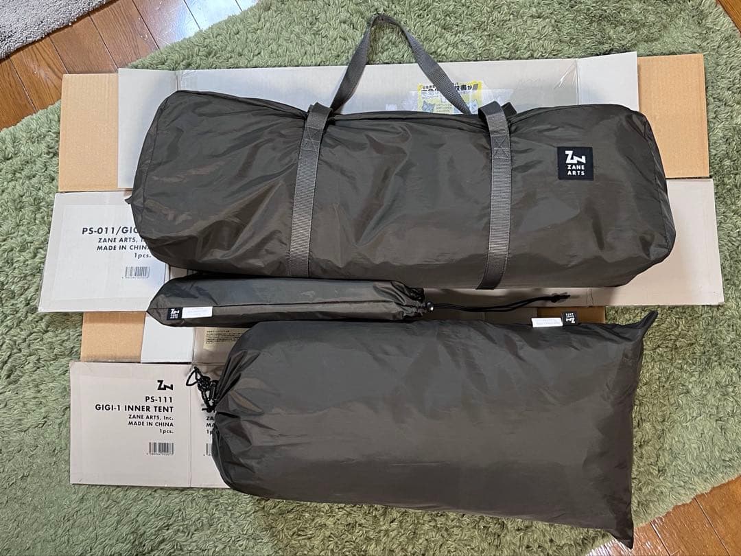 週末お値下げ！ギギ1 本体、インナーテント、グランドシート