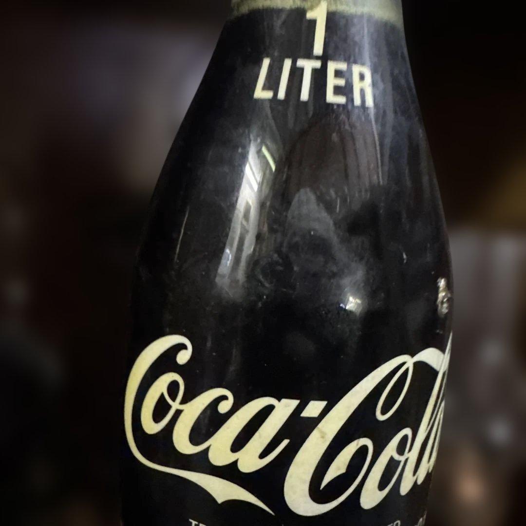 ☆超激レア☆Coca-Cola 1リットル瓶 20円引きキャップ　4本