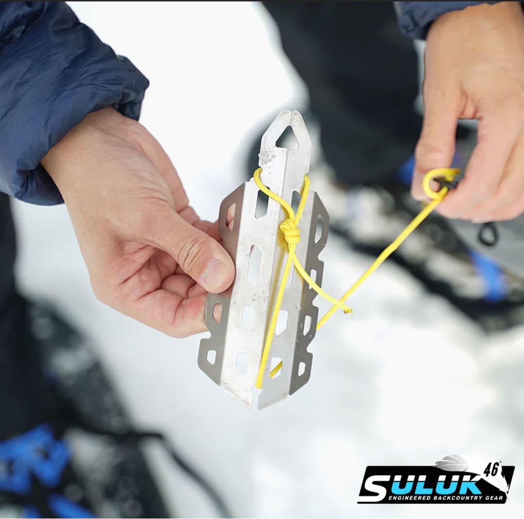 SULUK46 Olik Titanium  Stakes 2本 チタン