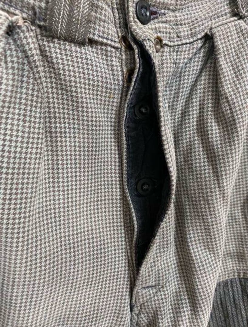 フレンチワーク　千鳥柄　40s 50s