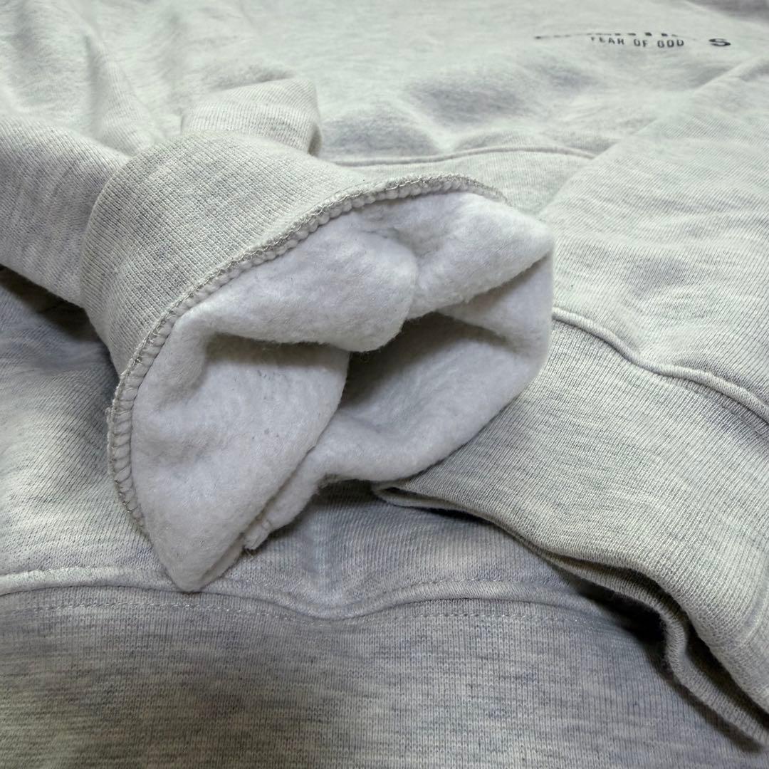 ESSENTIALS フード付き スウェット グレー