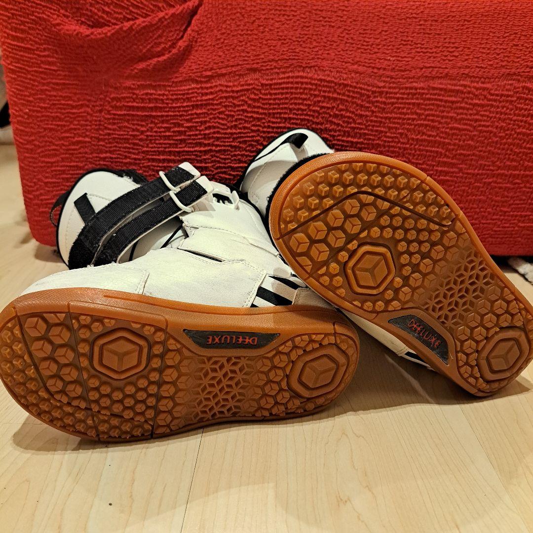 ホワイト スノーボードブーツ 女性用 ソフトフレックス