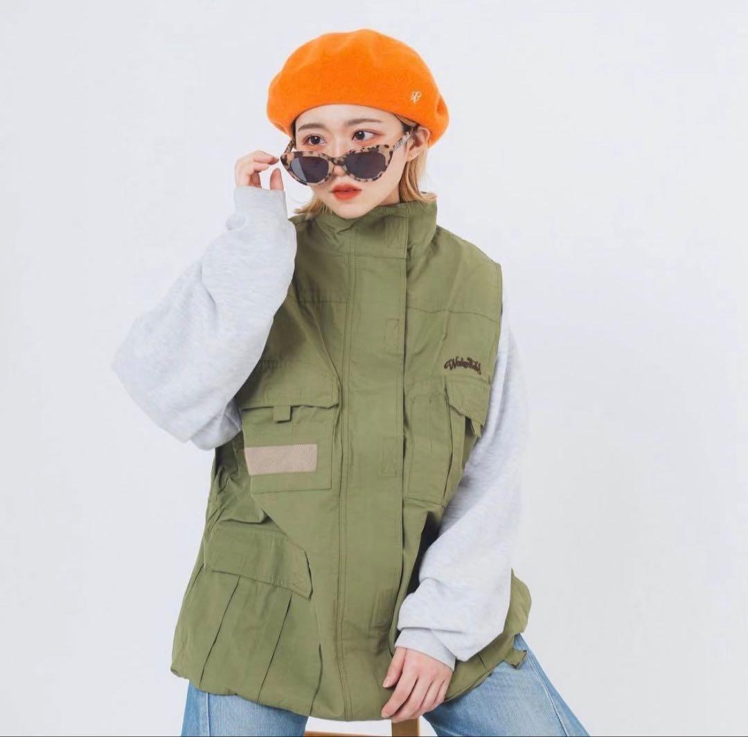 WudgeBoy オリーブグリーン ミリタリーベスト - メルカリ