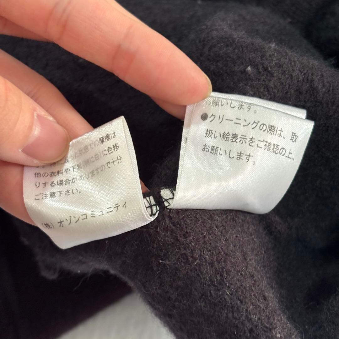 ✨まぐ✨HYSTERIC GLAMOUR ヒステリックグラマーニット黒M