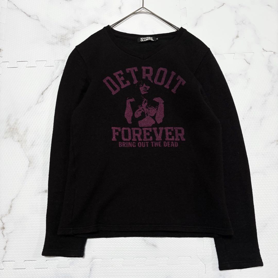 ✨まぐ✨HYSTERIC GLAMOUR ヒステリックグラマーニット黒M