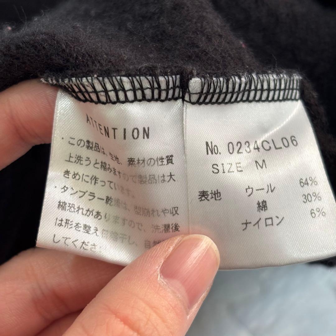 ✨まぐ✨HYSTERIC GLAMOUR ヒステリックグラマーニット黒M