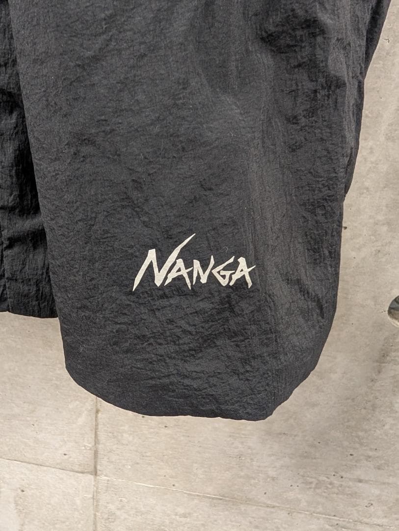 NANGA ナンガ ノーカラー ソフトダウンカーディガン ブラック XL