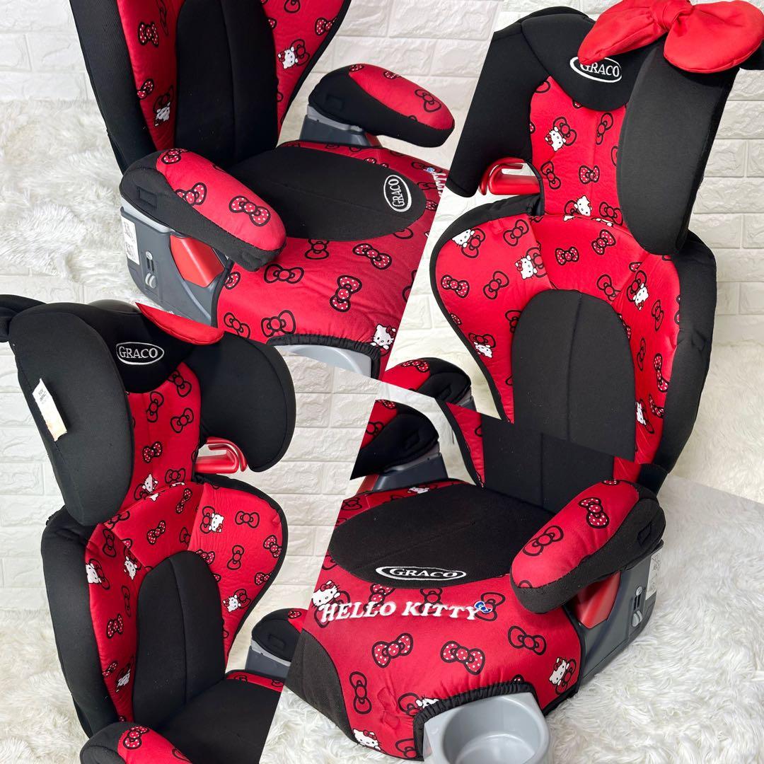 極美品☆GRACO グレコ ジュニアプラス DX ハローキティ ジュニアシート