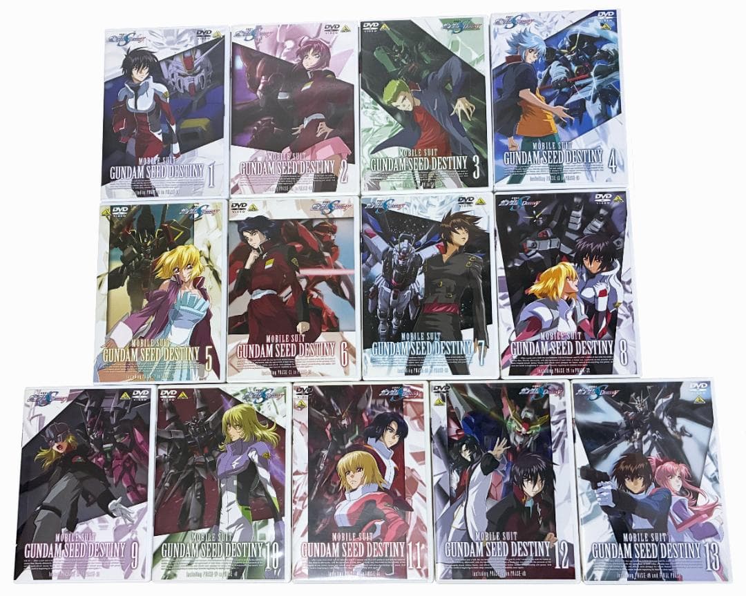 セルDVD 機動戦士ガンダムSEED 全13巻 & DESTINY 全13巻