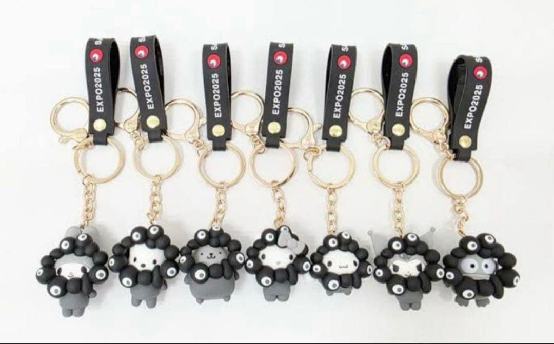 コンプリートセット】万博限定 サンリオ 黒ミャクミャク なりきり