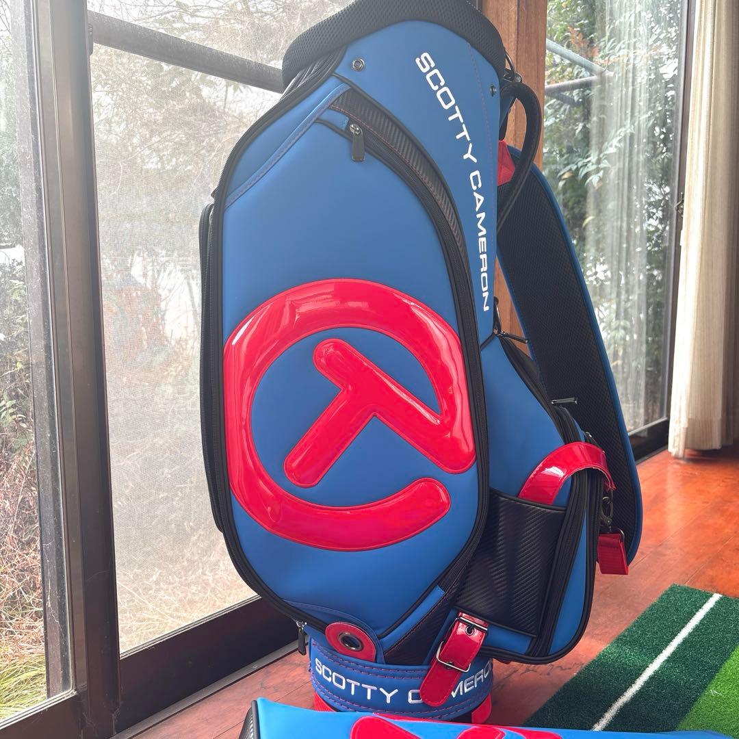 SCOTTY CAMERON キャディバッグ 青