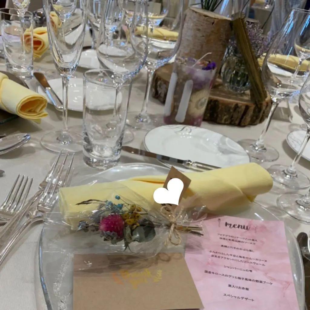 テーブルナンバー キャンドル