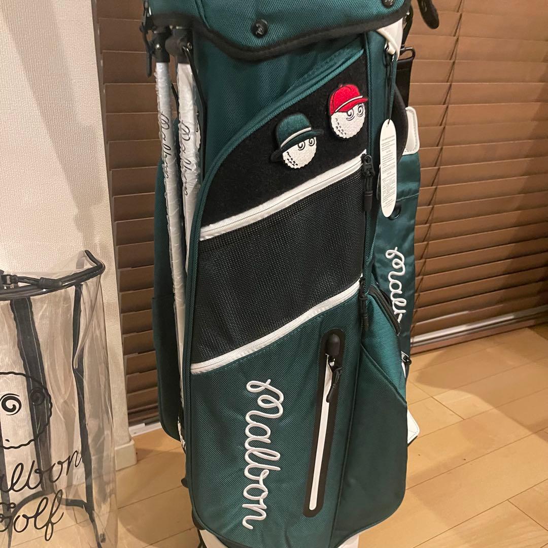 【即発送】MALBON マルボンゴルフ キャディバッグ ゴルフバッグ グリーン