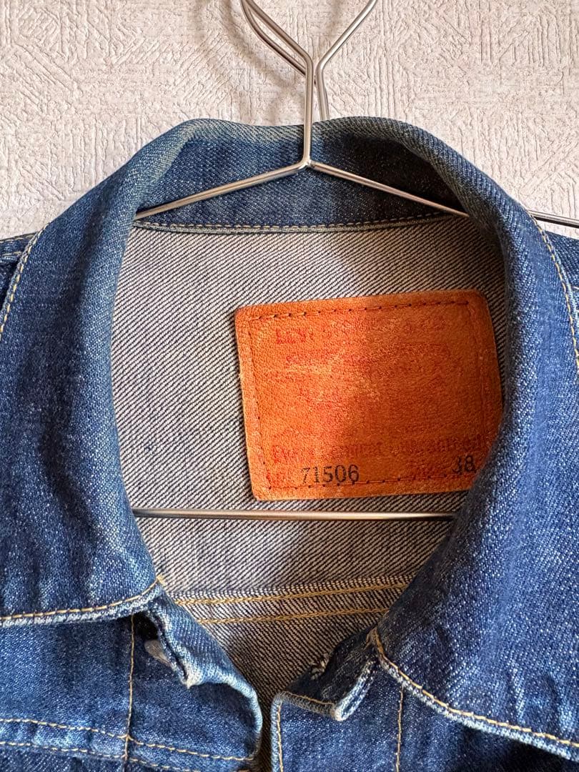 ル*６様 Levi's デニムジャケット 復刻　71506 95年製　サイズ38