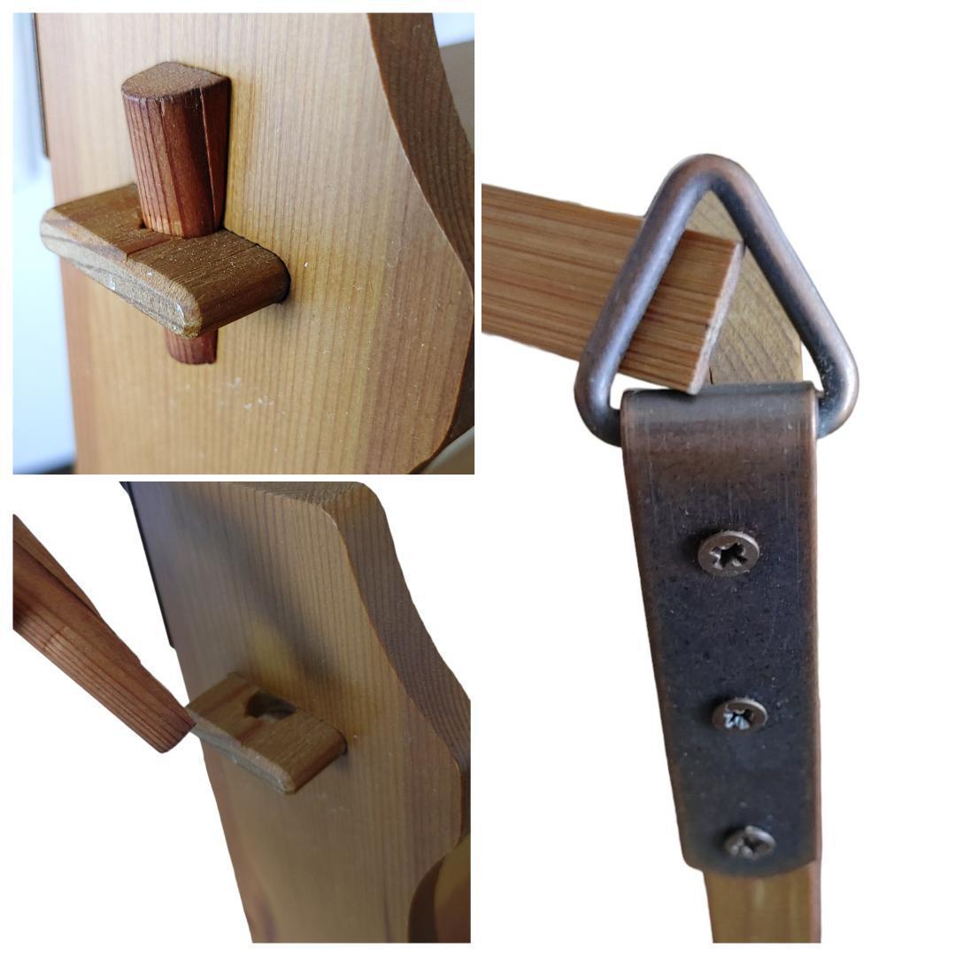 美品！壁掛シェルフ 木製　カントリー　シェルフ