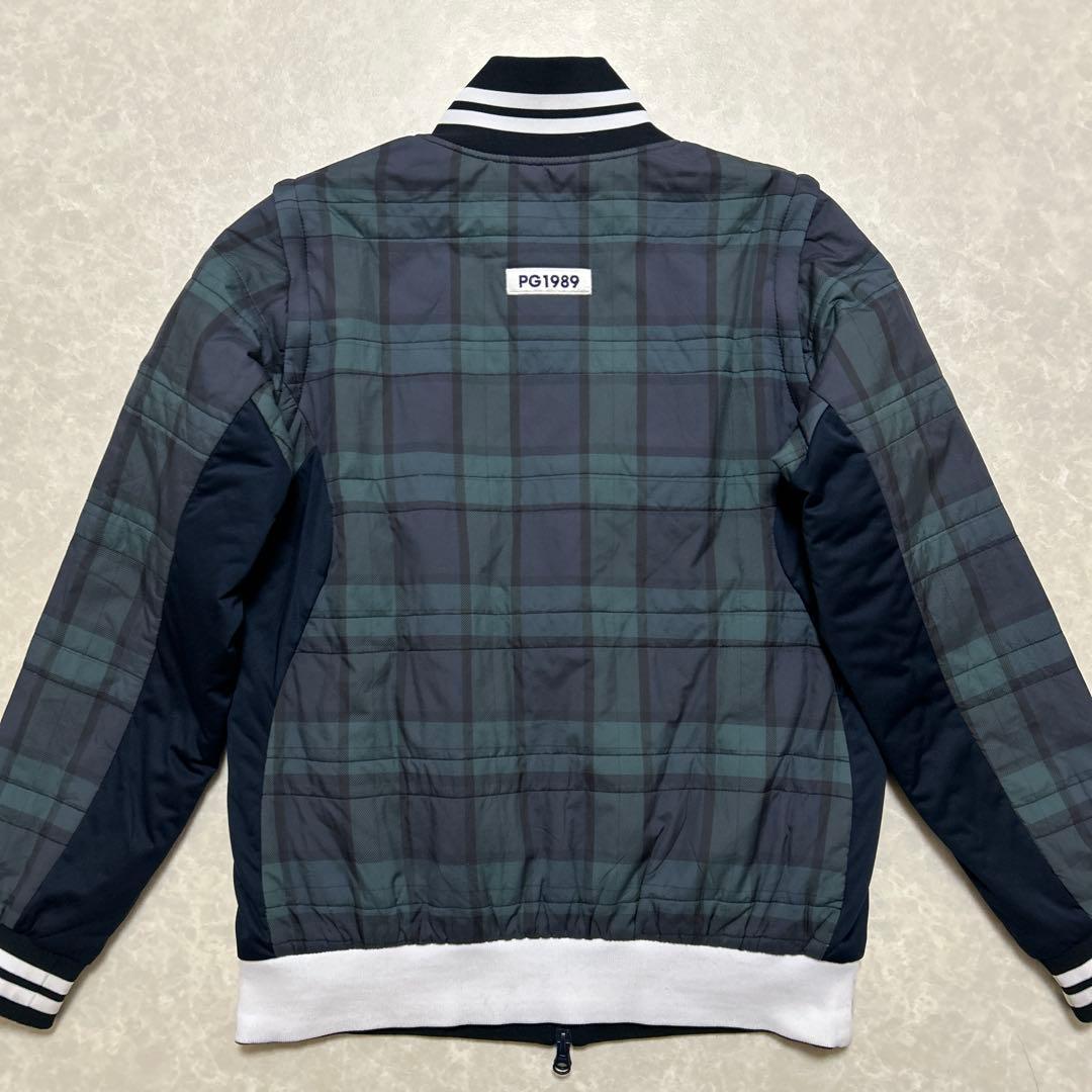 パーリーゲイツ☆撥水☆リバーシブル☆中綿ダブルジップ【レディース