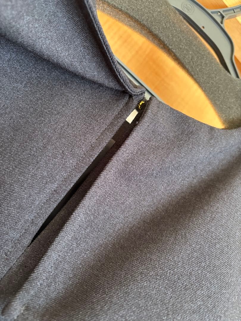 【新品未使用】ships any セーラーカラーウールツイルWポケットワンピース