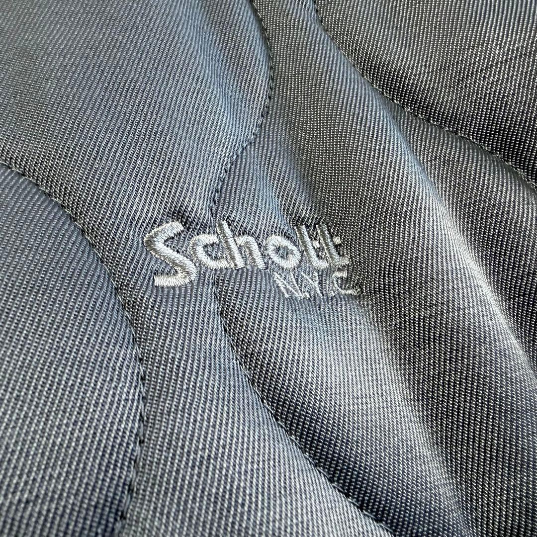 【schott】Onionquilted logo MA-1 jacket