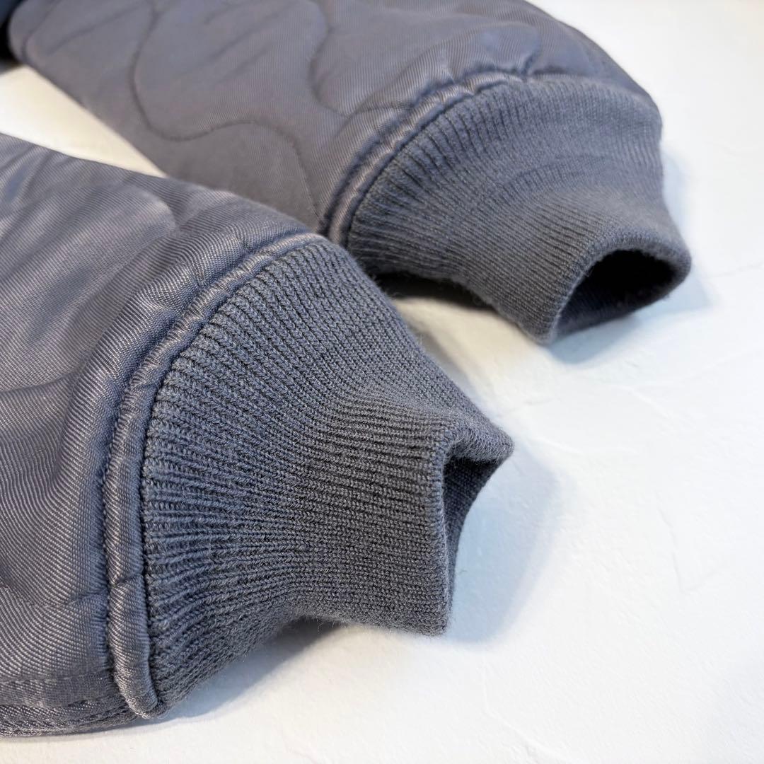 【schott】Onionquilted logo MA-1 jacket