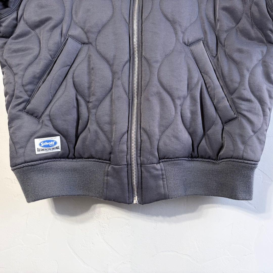 【schott】Onionquilted logo MA-1 jacket