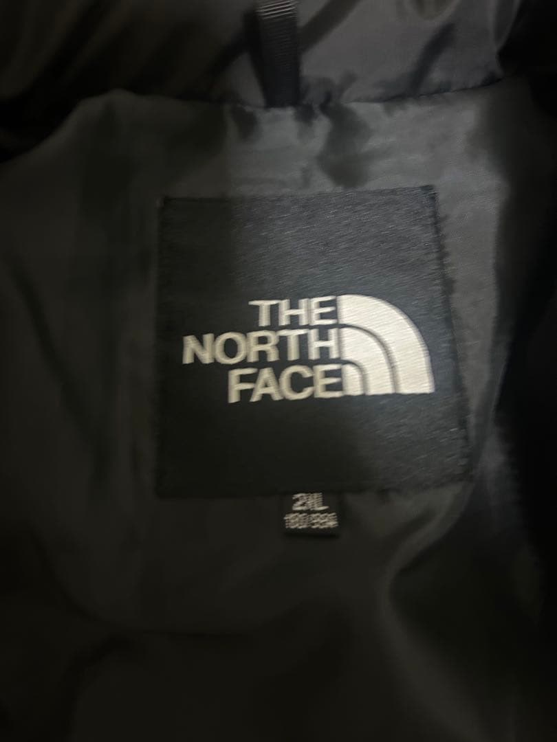 THE NORTH FACE ダウンジャケット 2XL ホワイト/ブラック