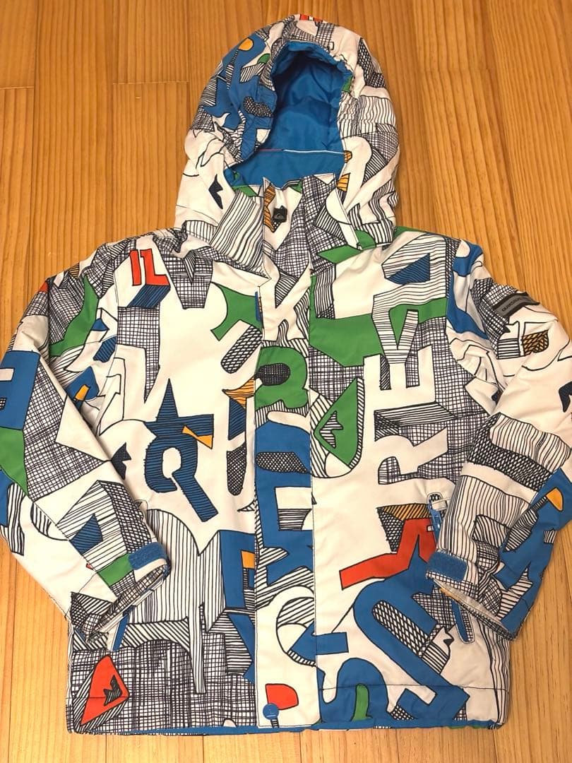 QUIKSILVER✨️スノボウエア 上下セット 美品 130前後✨️