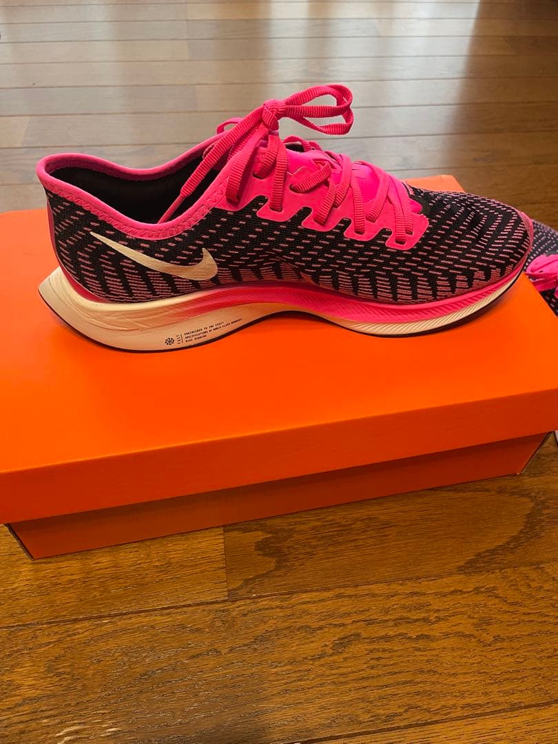 値下げ［美品］ナイキ ペガサスターボ2 25.5cm レディースnike 箱あり
