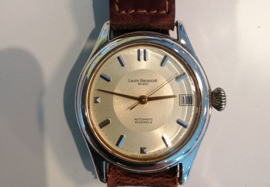 Laura Bacoccoli/Milano 銀無垢/SV925 自動巻き腕時計 - メルカリ