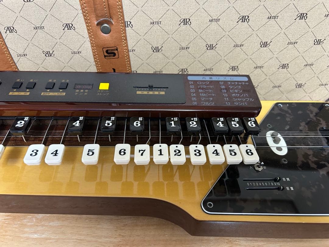 SUZUKI スズキ 電気大正琴TES-150 山びこ 5弦 琴 (動作確認済)