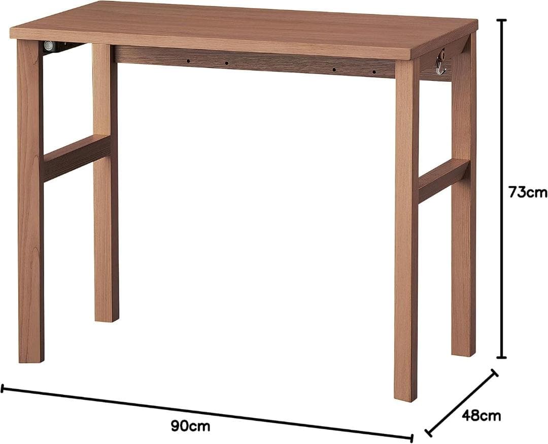 KOIZUMI(コイズミ) デスク ブラウン FLD-961WO
