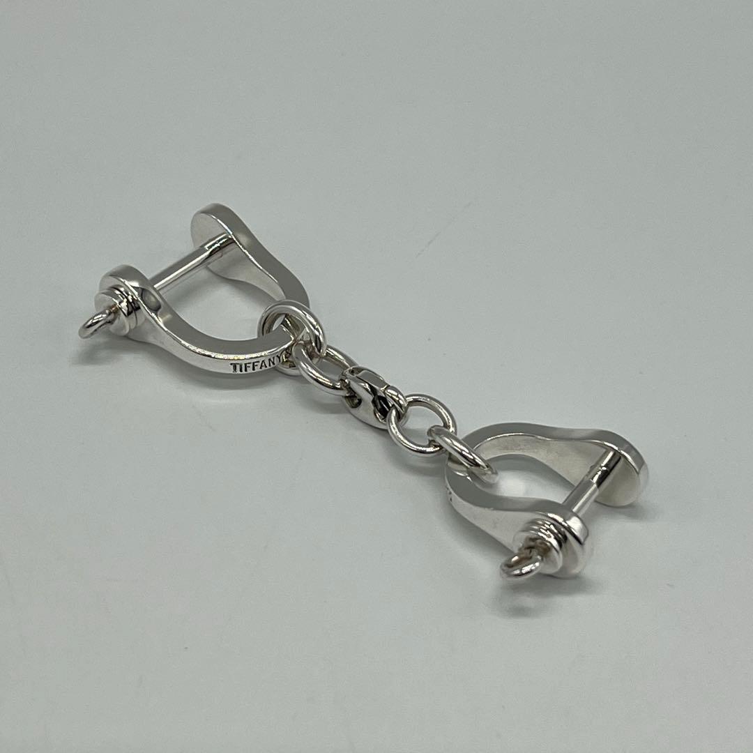 ティファニー TIFFANY ダブルシャックルキーリングヴィンテージ SV925