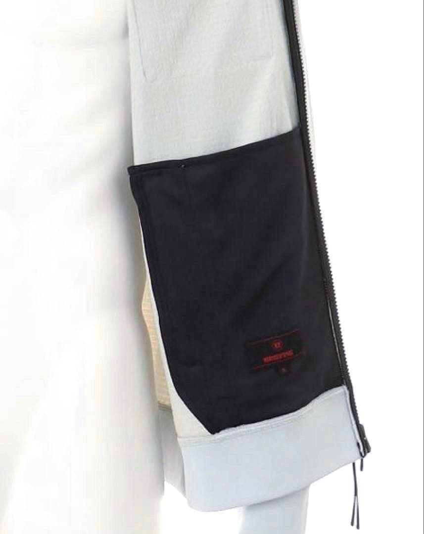 BRIEFING GOLF ストームフリースパーカー（OFF WHITE／M）