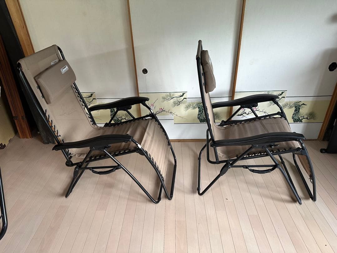 Coleman インフィニティチェア 2脚 大阪奈良手渡し